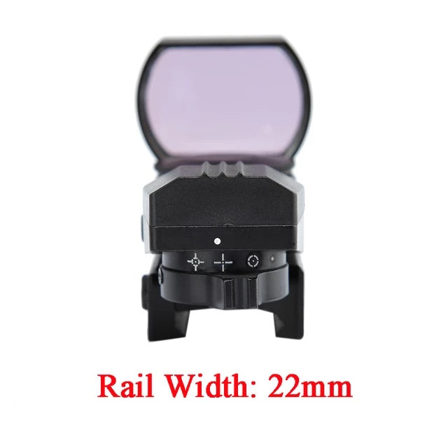 KINGSCOPE mira de punto rojo 4 reticles mira de pistola Reflex mira para Airsoft Pistola escopeta con 11/22 mm Sn049