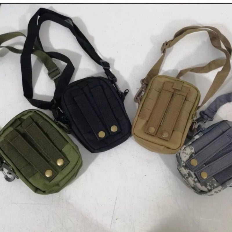 Bolso Molle Pouch c/CORREA AJUSTABLE !! (Mariconera), como 8031s Luting BB-86